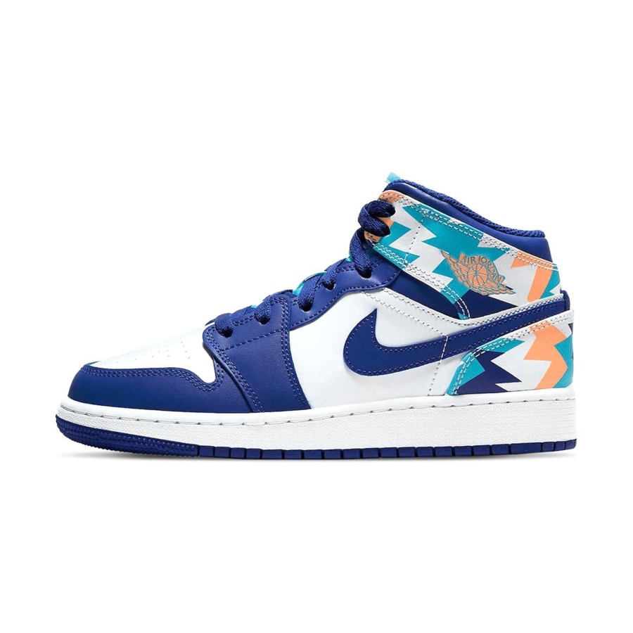 Sneakers Air Jordan | Air Jordan 1 Mid Gs 'Geometric Print'