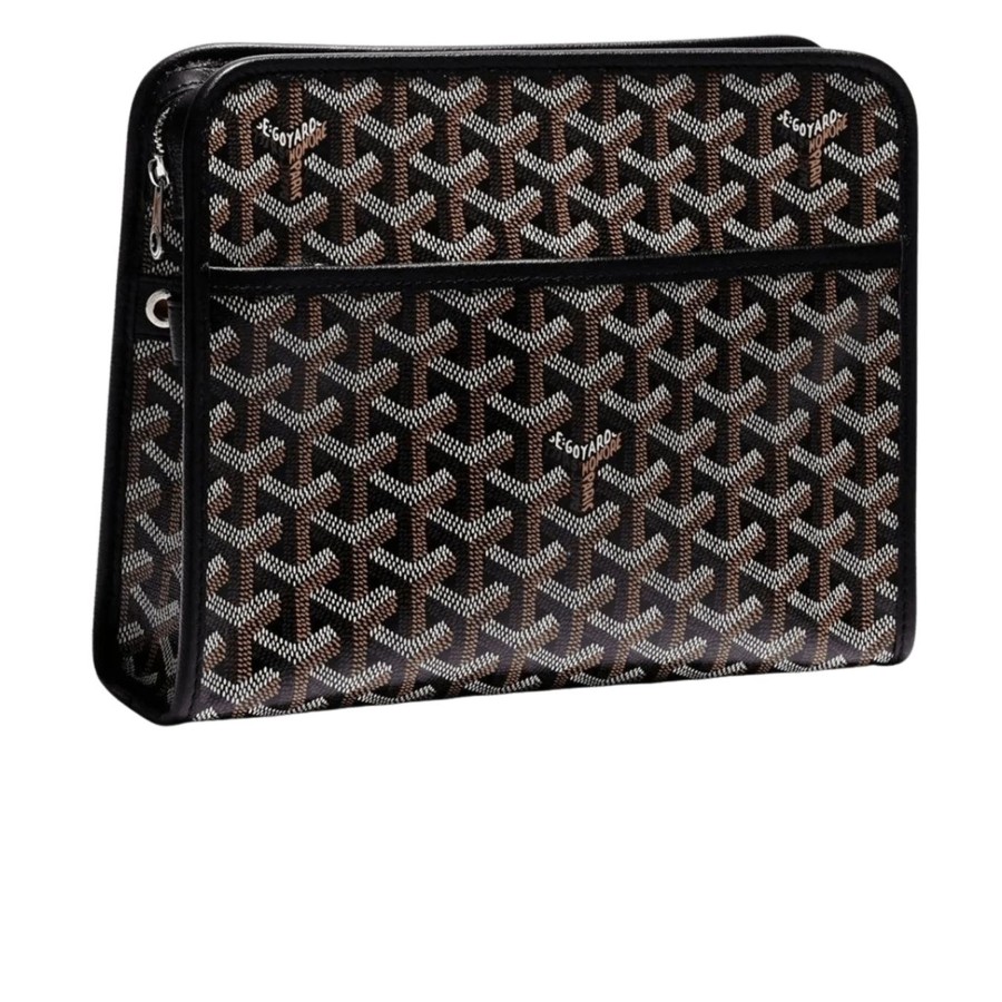 Accessories Goyard | Goyard Jouvence Toiletry Bag Mm 'Black'