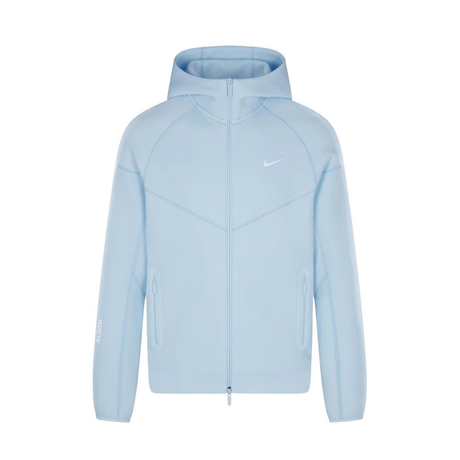 Clothing NOCTA | Nike X Nocta Tech Fleece Zip Hoodie 'Cobalt Blue Tint'