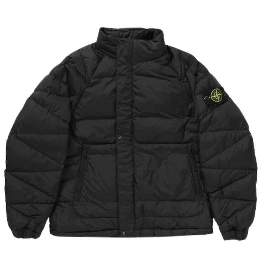 Clothing Stone Island | Supreme X Stone Island Reversible Down Puffer Jacket 'Black'