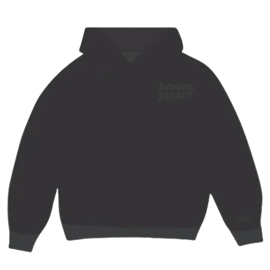 Clothing Broken Planet | Broken Planet Market Basics Hoodie - Onyx