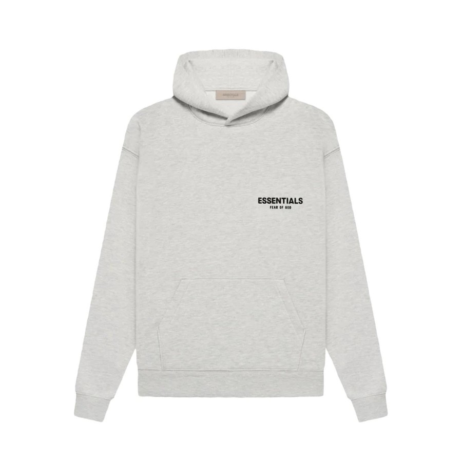 Clothing Fear of God | Fear Of God Essentials Hoodie 'Light Oatmeal' (Ss22)