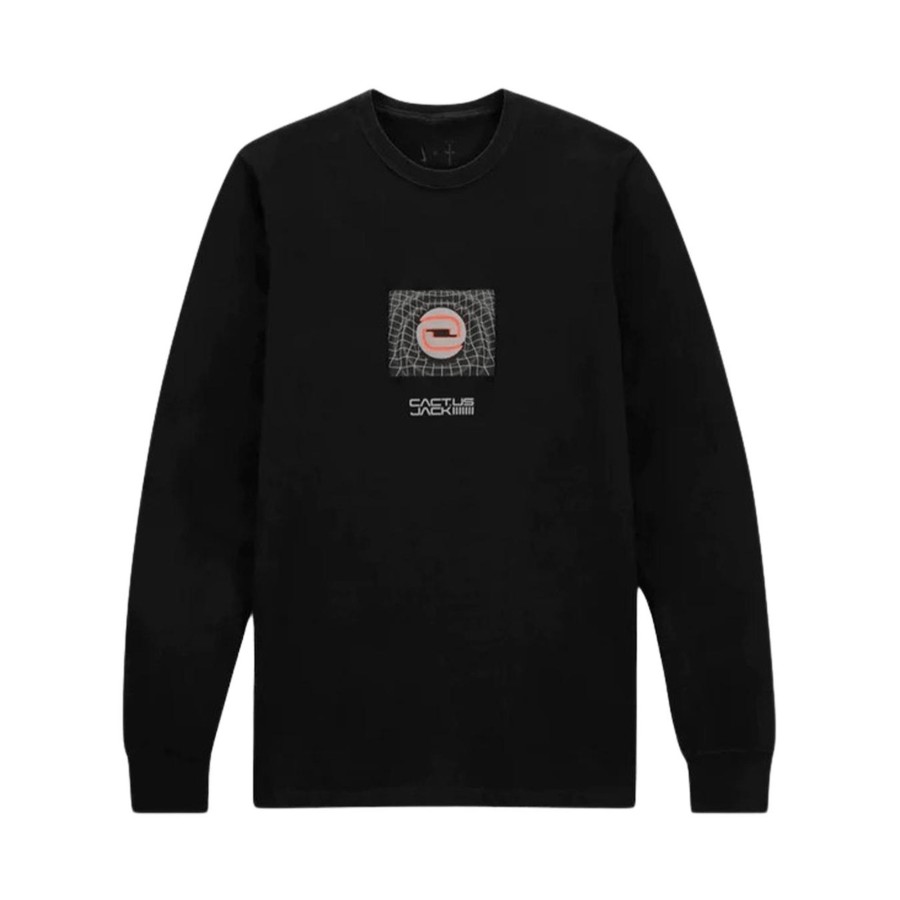 Clothing Travis Scott | Cactus Jack By Travis Scott X Nike Nrg Bh Long-Sleeve Tee 'Black'