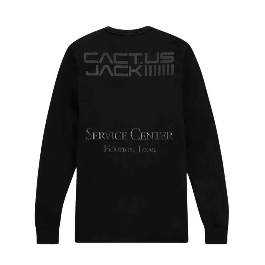 Clothing Travis Scott | Cactus Jack By Travis Scott X Nike Nrg Bh Long-Sleeve Tee 'Black'