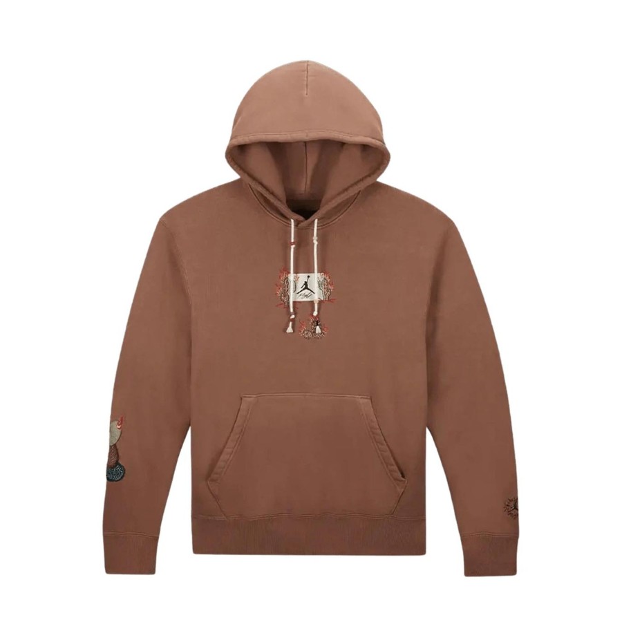 Clothing Air Jordan | Air Jordan X Travis Scott Hoodie 'Archaeo Brown'