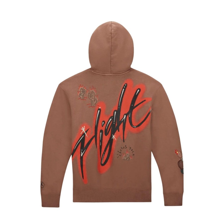 Clothing Air Jordan | Air Jordan X Travis Scott Hoodie 'Archaeo Brown'