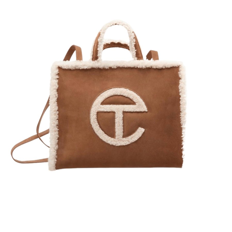 Accessories Telfar x Ugg | Telfar X Ugg Shopping Bag 'Medium Chestnut'