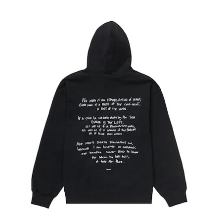 Clothing Supreme | Supreme Corteiz Rules The World Hoodie Black