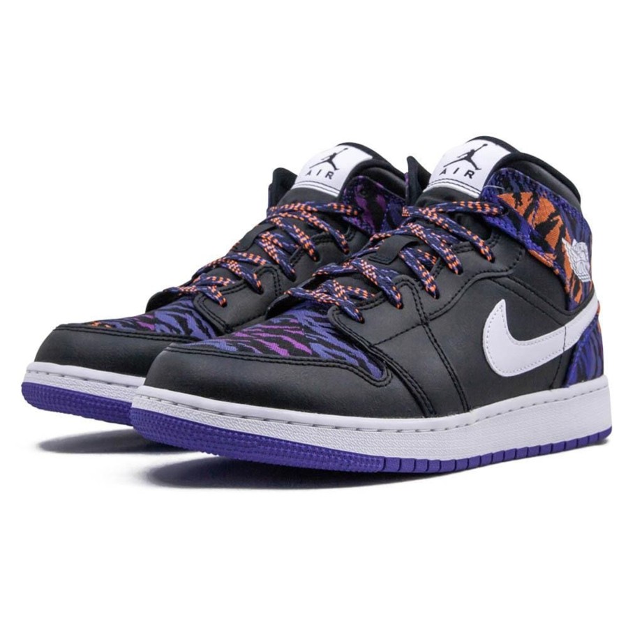 Sneakers Air Jordan | Air Jordan 1 Mid Gs 'Tiger Print'