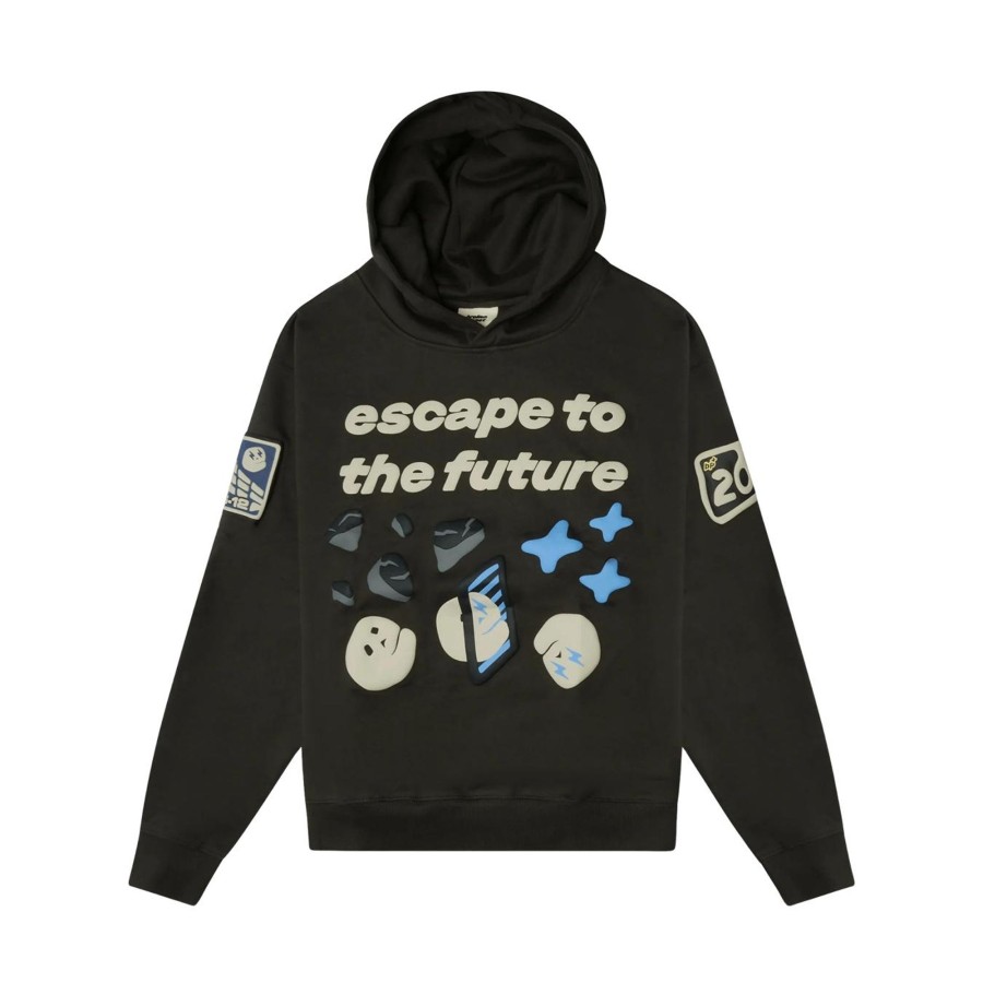 Clothing Broken Planet | Broken Planet Market Hoodie 'Escape To The Future'