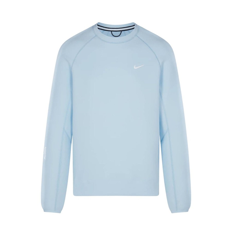 Clothing NOCTA | Nike X Nocta Tech Fleece Crew 'Cobalt Blue Tint'