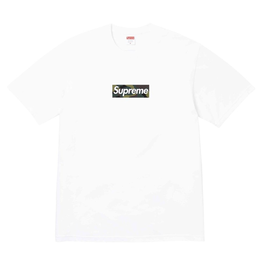 Clothing Supreme | Supreme Box Logo Tee White Fw23